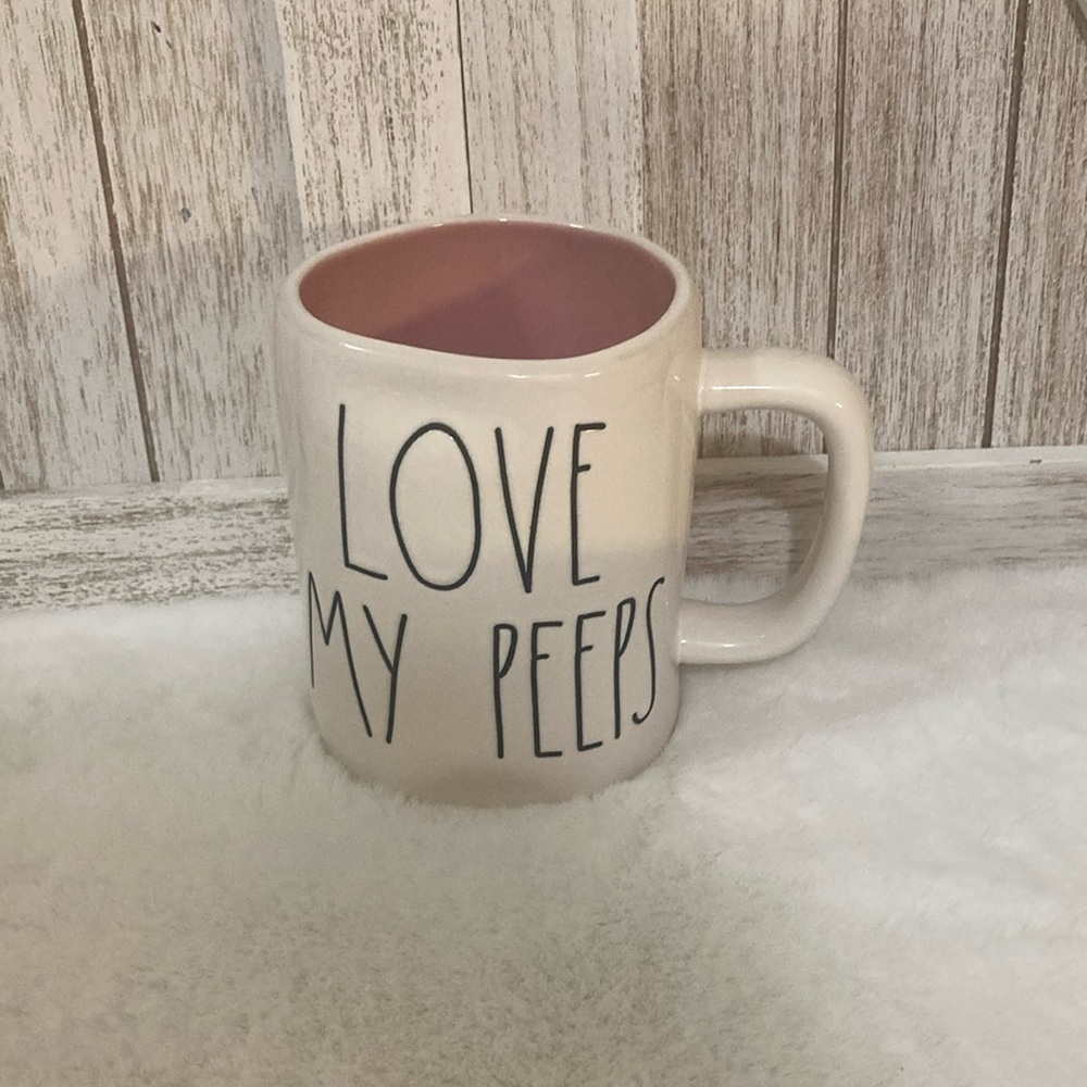 Rae Dunn Love My Peeps Mug